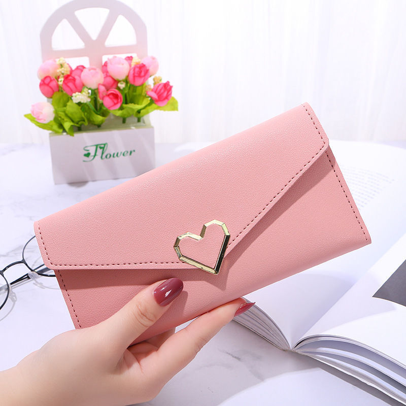 New Wallet for Women High School Students High-end Portable Coin Purse for Girls Sweet All-match Wallet Mini Card Bag for Women